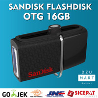 Jual Sandisk Flash disk OTG 16GB Dual Drive 3.0 | flashdisk sandisk OTG 16 Murah