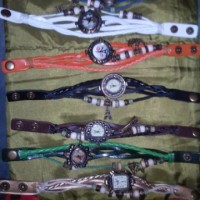 Jam Tangan tali gelang tribal vintage etnik