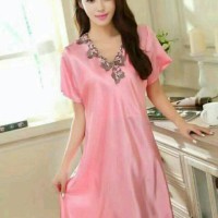 Jual Sexy Lingerie Silk Satin Premium Babydoll Baju Tidur Wanita Dewasa 008 Murah
