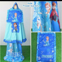 Jual SET MUKENA SARUNG SAJADAH ANAK KARAKTER FROZEN Murah