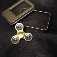 Jual Fidget Spinner Metal Captain America 3 Side | Fidget-spinner Kapten Murah