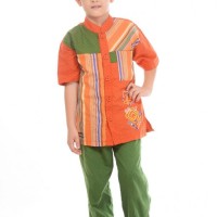 Jual Model Baju Anak Muslim, Koko Anak Katun, Koko HAIHAI AK 02