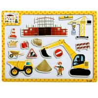 Jual Puzzle Kayu Magnet Mainan Edukatif Edukasi Pembelajaran Anak - PM025 Murah