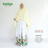 Gamis & khimar amour banana ori horiya
