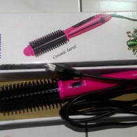 Jual Catokan 2in1 iron brush MITSUYAMA catok lurus dan keriting bkn amara Murah