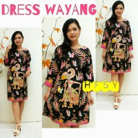 Jual Dress Wayang, Baju murah, batik kerja wanita, Baju wanita, seragaman Murah