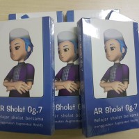 Jual Kartu Muslim Edukasi Animasi AR 4D Sholat 3D (AR Shalat) Gg.7 Murah