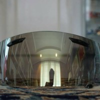 VISOR KACA HELM ARAI RR5 SAI IRIDIUM GOLD RACECRAFT