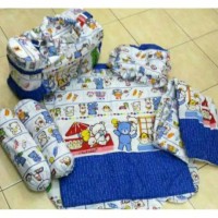 Jual Kasur Bayi Tas Bantal Guling Gendongan Perlak Bayi SET 4 IN 1 CHEKIDDO Murah