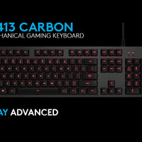 Logitech G413 Carbon Mechanical Backlit Gaming Keyboard