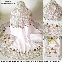 Jual MUKENA SATIN SILK TAS MUTIARA Murah