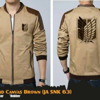 Jual Jaket Anime Attack On Titan Hybrid Canvas Jacket (JA SNK 63) Murah