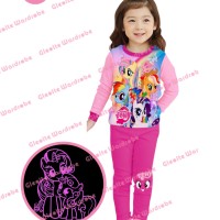 Jual S-GW8-B Glow In The Dark - Piyama Anak - My Little Pony 95-150 Murah