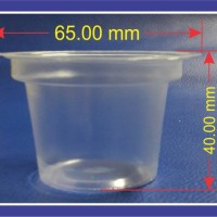 Jual Gelas Plastik Cup Puding Jelly Rp85 Pakai Tutup Murah