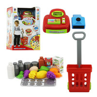 Jual Mini Cash Register/Kasir-kasiran & Supermarket Playset/Shopping Troli Murah