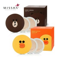Jual Missha Magic Cushion Mostuire / Missha Line Friends / Bedak Missha Murah