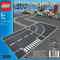 Jual PROMO Lego 7280 City Straight Crossroad Plates USED but good condition Murah