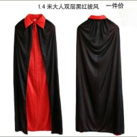 Jual jubah drakula vampir double side kostum halloween vampire dewasa Murah