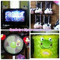 Jual Set bando tv & b kipas & remot & mcom (4item) Murah
