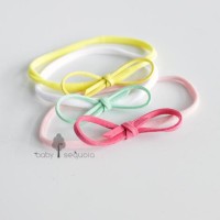 Jual Headband bayi bandana bayi bando headband anak: CANDY BOW SET of 3 Murah