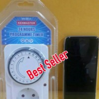 Jual Stop kontak Timer/ Colokan pengatur waktu/Timer 24 Jam Merek Kenmaster Murah