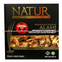 Natur Natural Shampoo & Hair Tonic Ginseng Extract Perawatan Alami