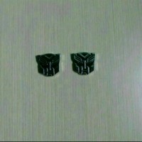 Jual Emblem Transformers Autobots Kecil Warna Chrome Murah