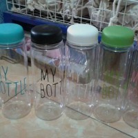 Jual My Bottle Infused Water Bonus + Pouch Botol Minum Plastik 500ml Murah