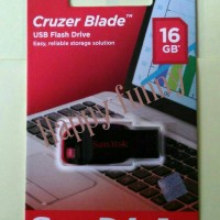 Jual Falshdisk Sandisk 16GB Cruzer Blade CZ50 - Garansi Resmi Murah
