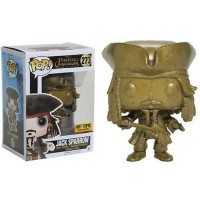 Jual funko pop! pirates of the caribbean - jack sparrow (gold) (sticker) Murah