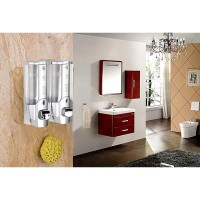 Jual TOUCH SOAP DISPENSER SABUN CAIR 2 TABUNG Tabung 2 in 1 Lock - DPSE-2 Murah