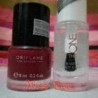 Jual ORIFLAME Paket Nail Polish/ Pure Colour/ Base&Top Coat Murah