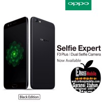 oppo f3 plus black new original resmi