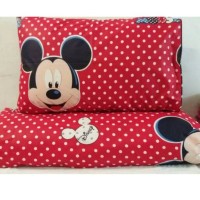 Jual Sarung Bantal Guling Mickey Mouse (1set) SBG 65 Murah