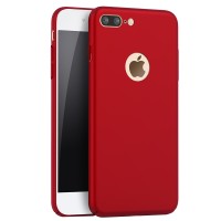 Jual Casing Cover iPhone 7 Plus Full Cover Ultra Thin Baby Skin Red 111903 Murah