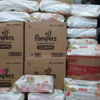 Jual Pampers Premium Care Pants Popok Celana M46/L42/XL36 Murah