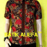Kemeja Hem Batik Pria Modern Ter Laris Trand Fashion Pekalongan
