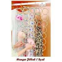 Jual GANTUNGAN JILBAB HANGER 28 RING HIJAB SYAL IKAT PINGGANG DASI TEMPAT Murah
