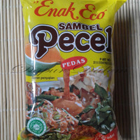 Jual ”Enak Eco” Sambel Pecel (Pedas) Kemasan Plastik Murah