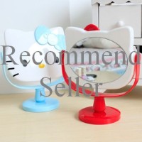 Jual Mirror hello kitty/ kaca cermin rias dengan bingkai hello kity- khm1 Murah
