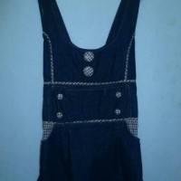 Jual Overall Dress Jeans Import Murah