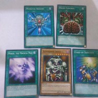 Jual kartu yugioh set magic & monster sepaket yugi oh original Murah