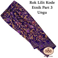 Jual Rok Lilit Kain Serut Etnik Batik Semi Sutra Wrap Skirt Songket BSB Murah
