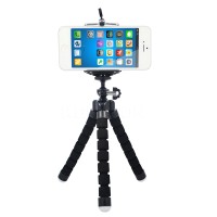 Jual PAKET Fleksibel Gorilla Pod Spider Flexible Mini Tripod Plus Holder HP Murah