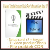 Jual BELAJAR COREL DRAW - 31 Video Murah