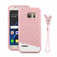 New Casing Soft Case Samsung Galaxy S7 Flat Silikon Softcase FABITOO