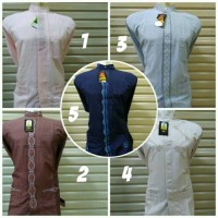 Ramadhan Baju Koko Muslim Atlas Pria Ika Fashion Tanah Abang Murah