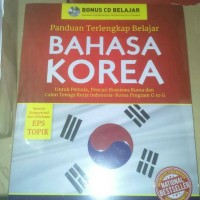 Jual Panduan Terlengkap Belajar Bahasa Korea Murah