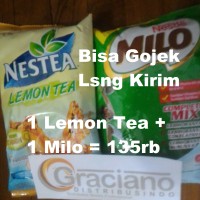Jual Promo Paket Lemon tea + Milo Murah