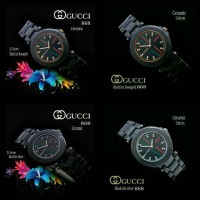 Promo Jam GUCCI 868 Jam Tangan Wanita Tali Keramik Branded Premium